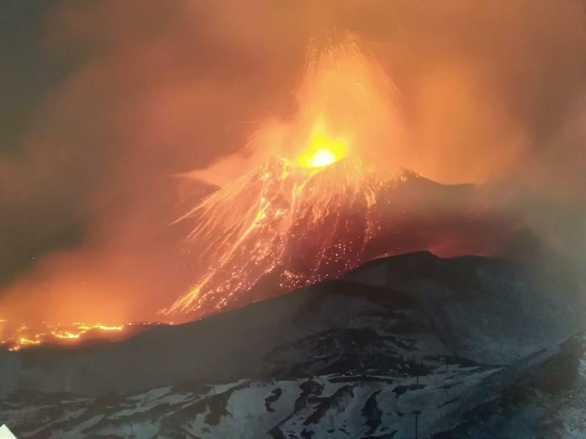 Le Rose Dell'Etna - Intero Appartamento Trecastagni Kültér fotó